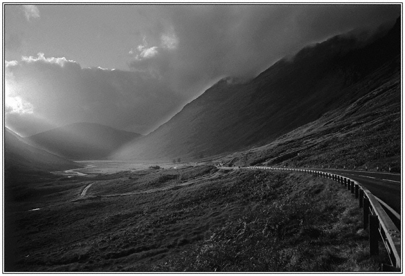 GLENCO SUNSET SCOTLAND