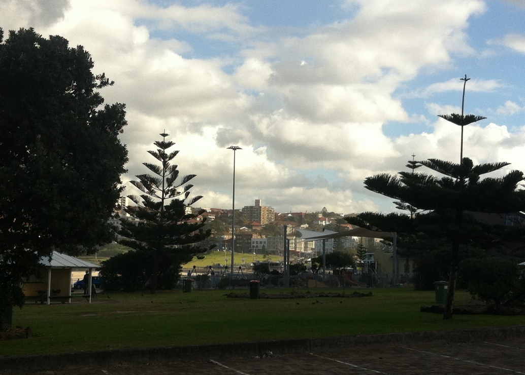 Bondi Beach on a weekday