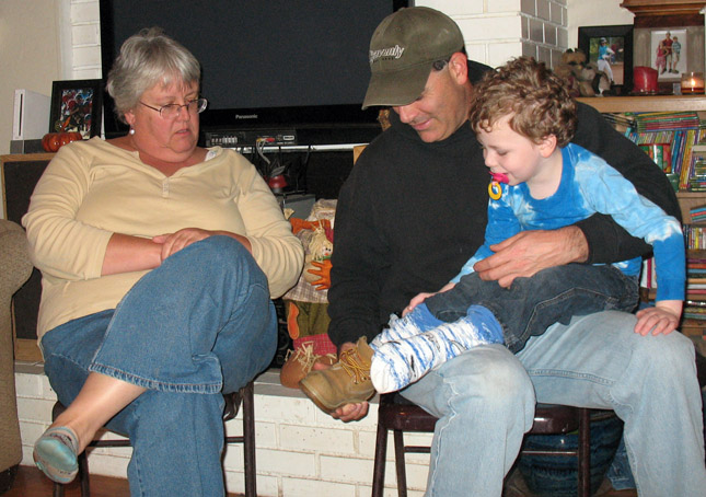 Pre-Thanksgiving gathering and dinner, Chico, CA, Nov. 21, 2009