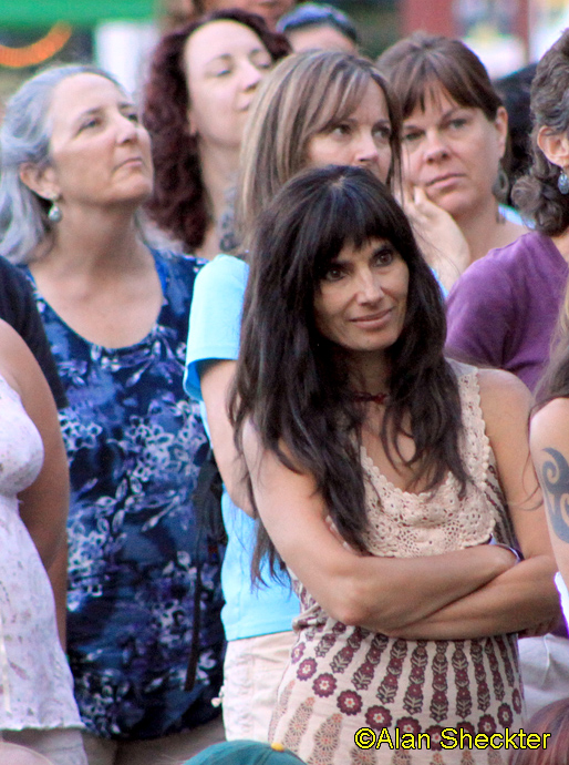 Watching Ani Difranco, Meadow Stage