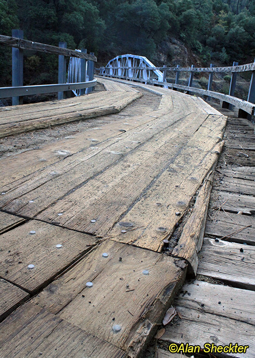 Bridge built 1935 - Feather River at Whiskey Flat, Magalia