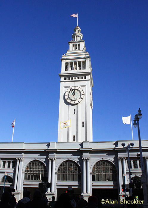 The Ferry Building at the Embarcadero