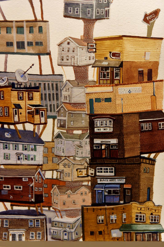 amy casey paintings: boomtown