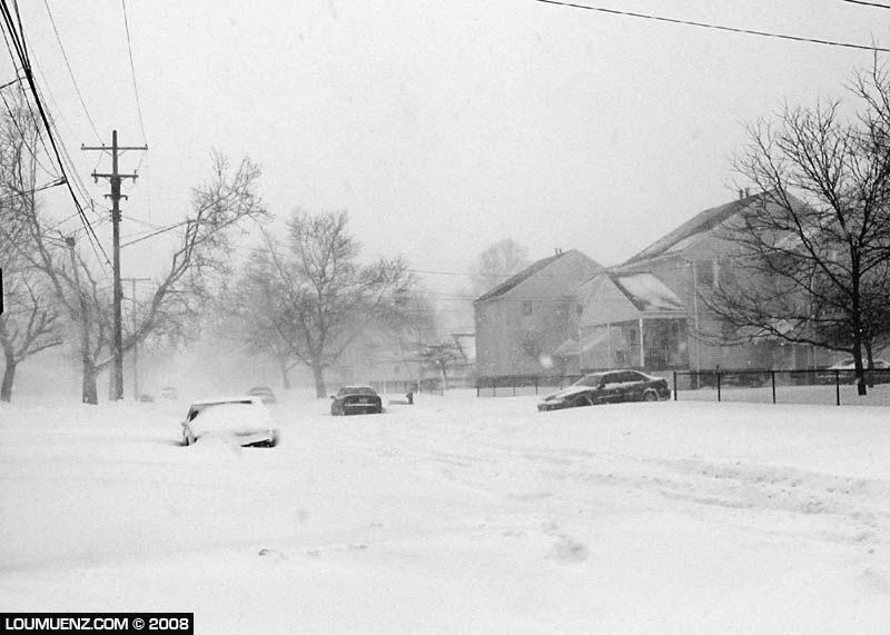 West 5th. @ Cleveland Blizzard of 2008