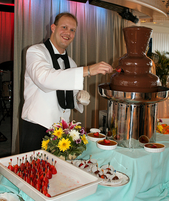 Our waiter for the 2 weeks, Josef