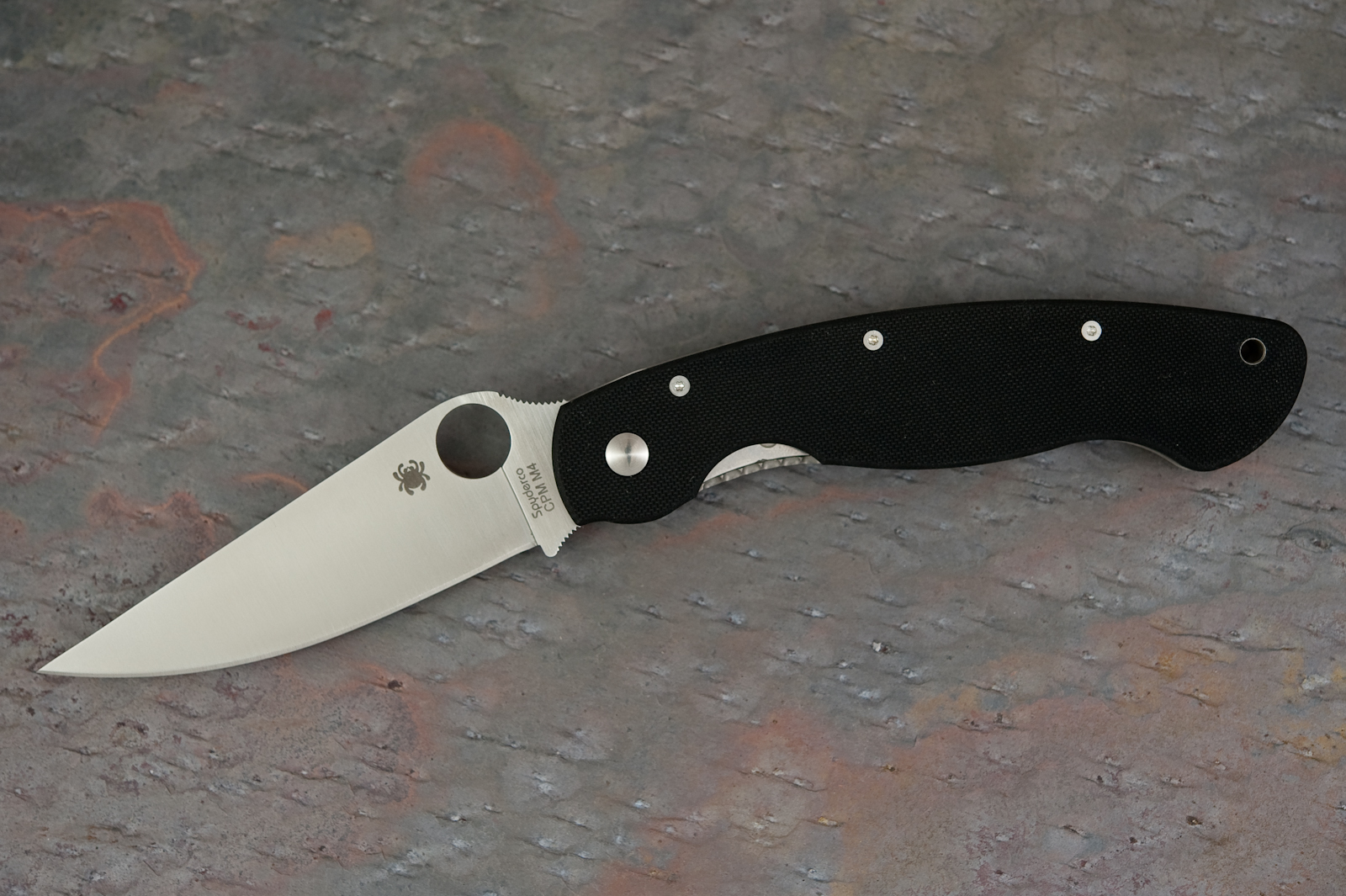 Spyderco Military C36GTIP (CPM M4) front