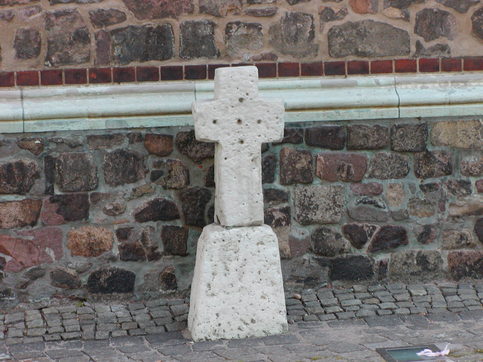 Popes cross, Marienkirche Berlin