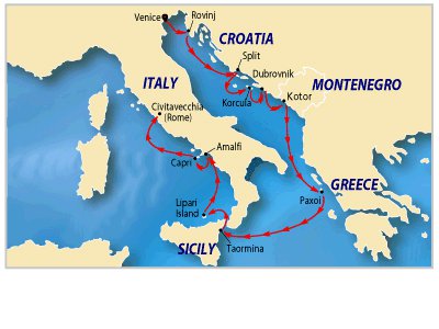 2010 - August, Seadream II. Italy, Croatia, Montenegro