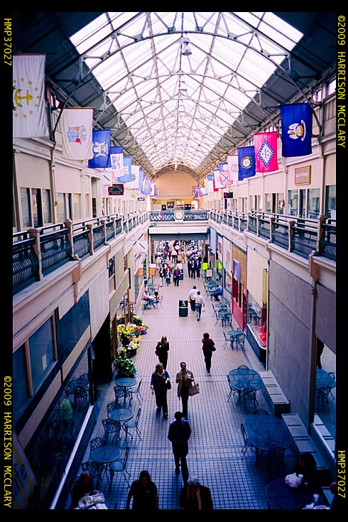 Arcade from above