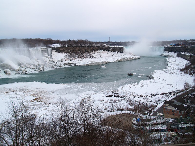 Frozen Niagara Falls