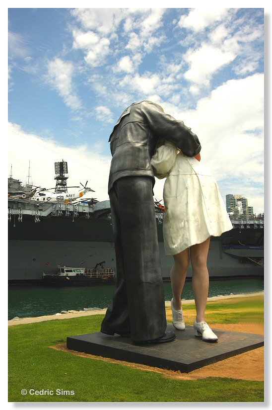 Famous Navy Kiss San Diego 2011