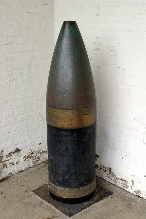 16-inch drill round at Presidio. Used only for loading and unloading.