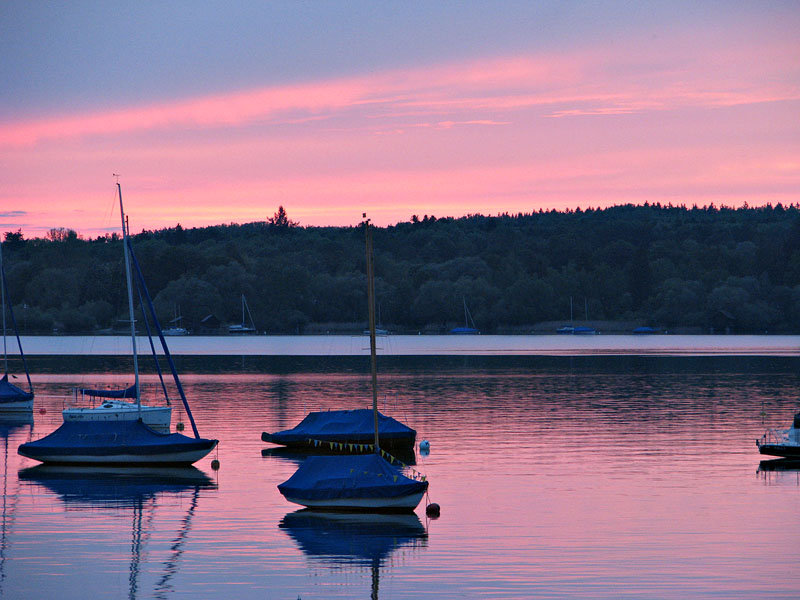 Ammersee at Herrsching