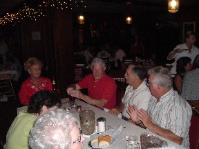 L-R, Sara and Raymond Buring, Jim Wilson, Larry Waddey