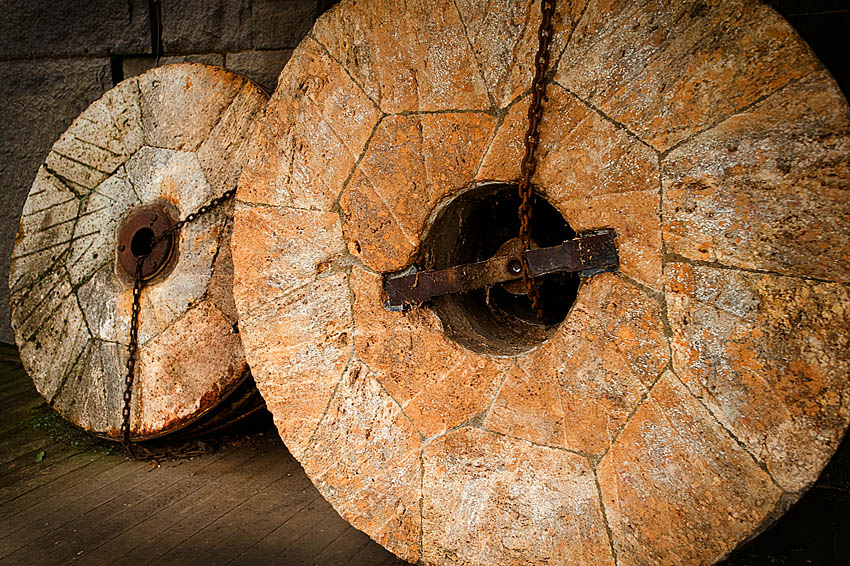 Old Grinding Stones