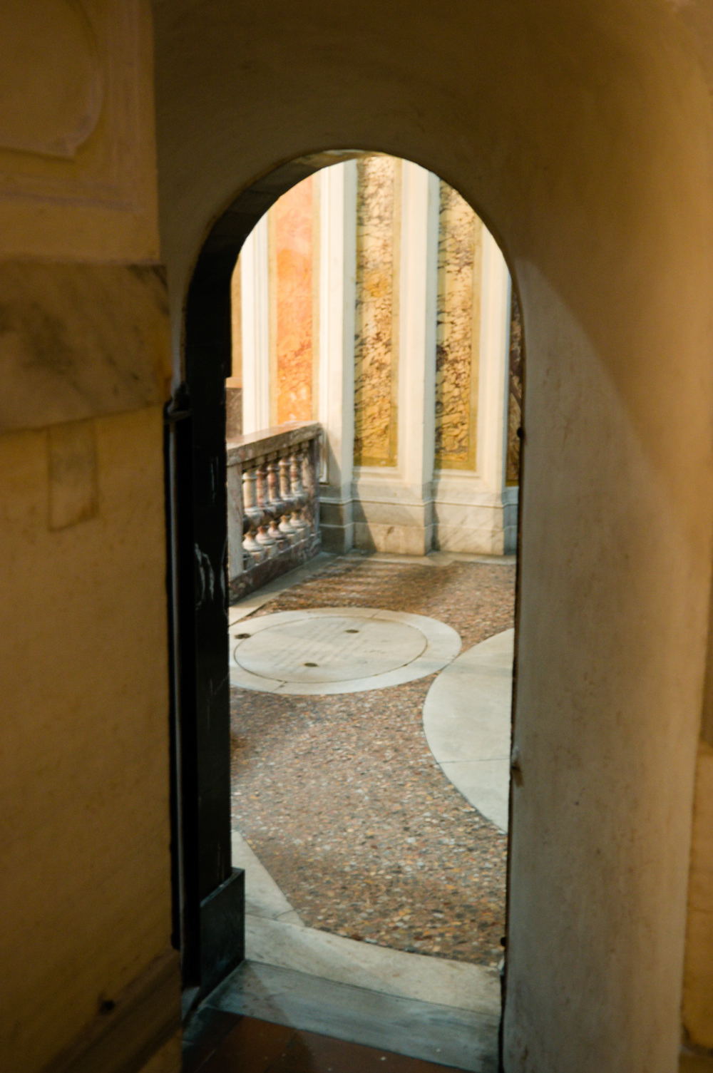 Through a narrow door