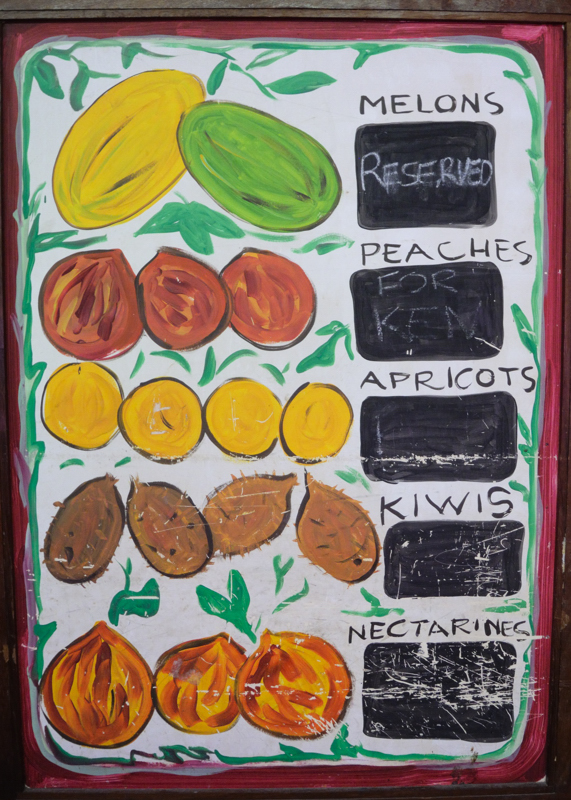 Reserved melons