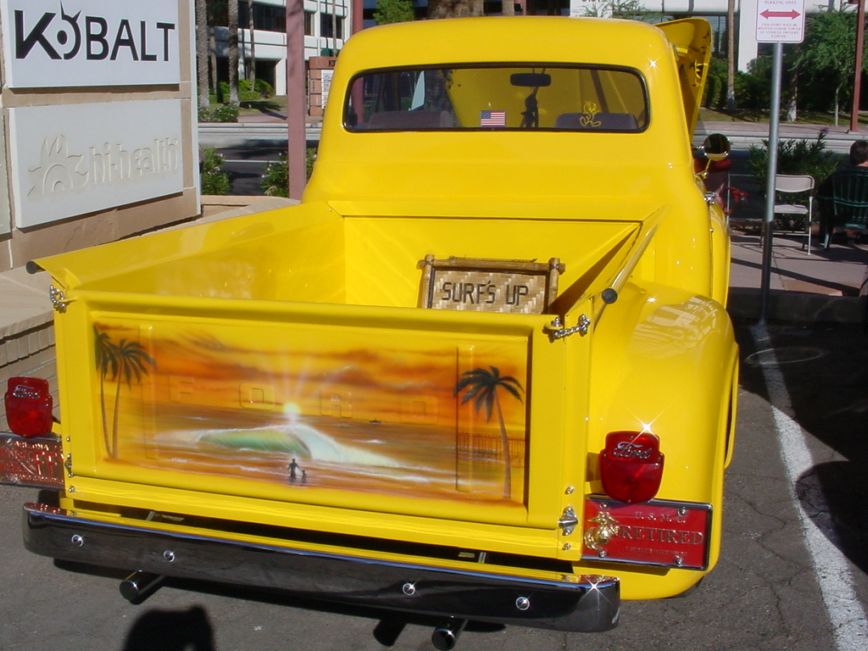 Surfs Up pickup truck