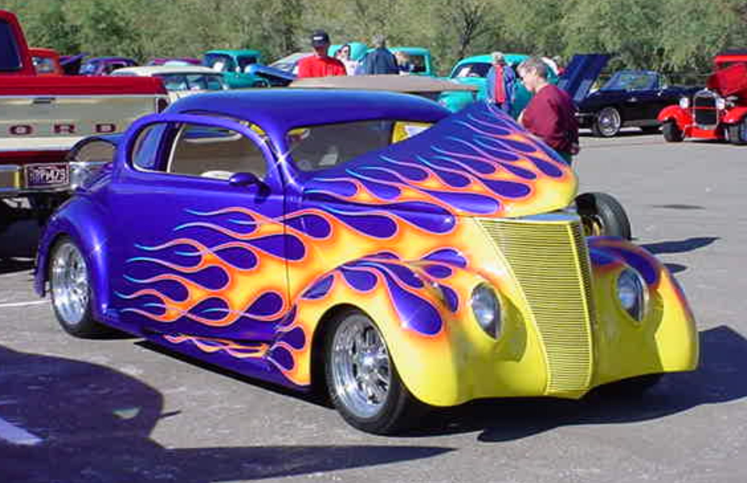 1937 Ford <br>3 window coupe