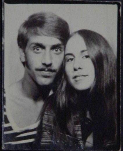 Jeff and girlfriend <br>Chris Canestro 1970