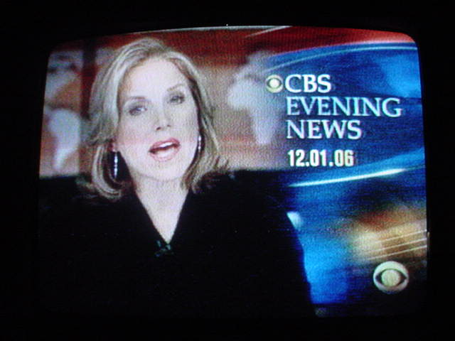 CBS Evening News<br>December 01, 2006