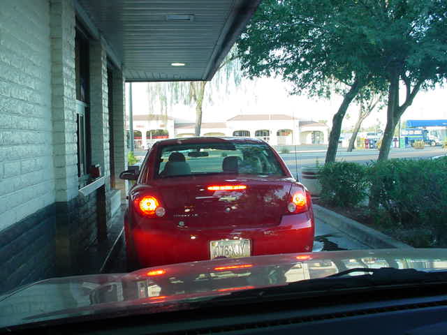 drive through<br>Karla is on vacation<br>Jack in the Box