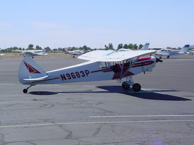 getting ready to go N9683P