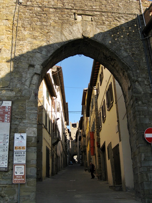 Cortona. Antiguas murallas etruscas