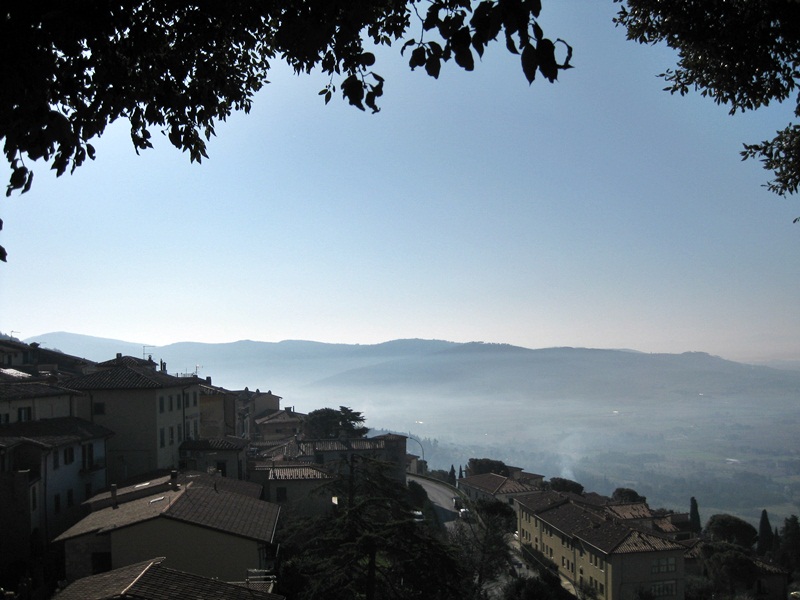 La Toscana. Cortona