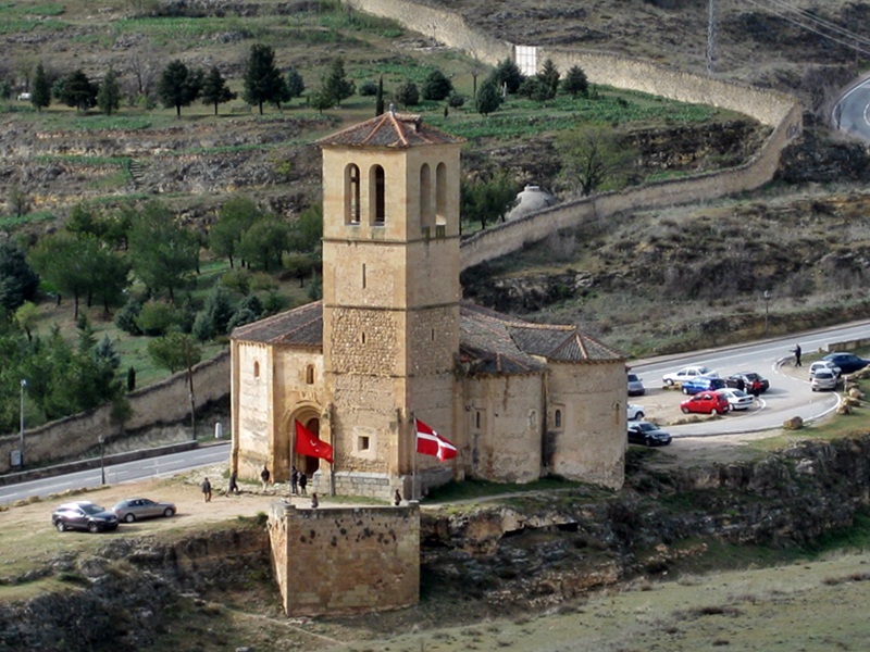 Segovia. Iglesia de la Vera Cruz