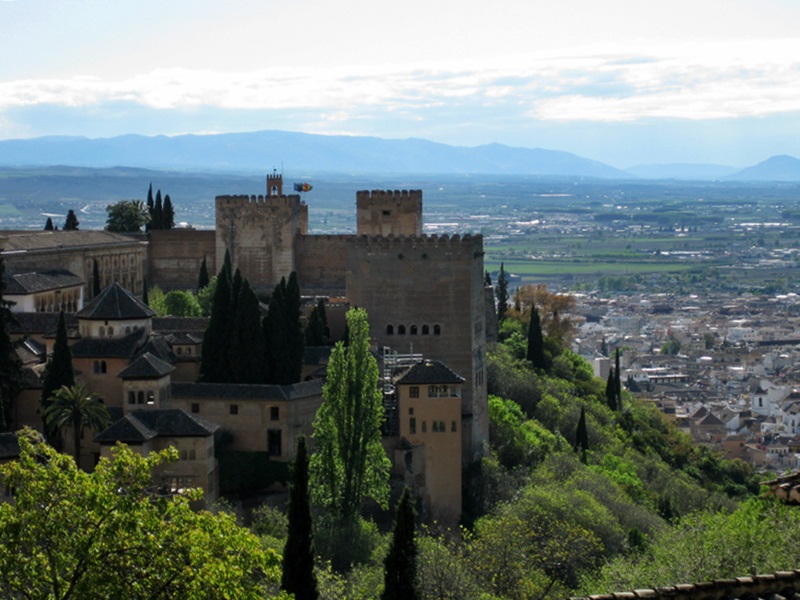 La Alhambra. Vista desde el Generalife