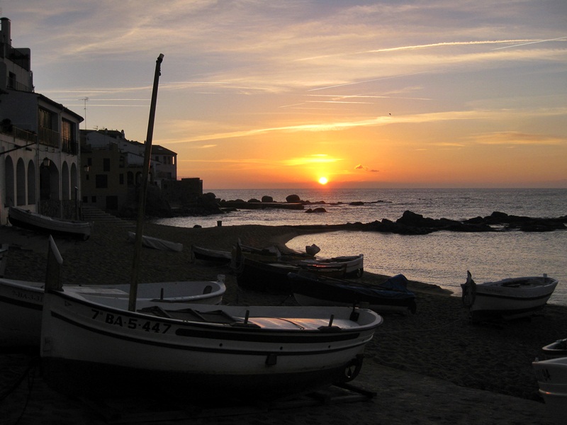 Sortida del sol a Calella de Palafrugell