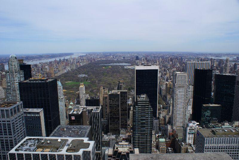 Upper Manhattan and Central Park