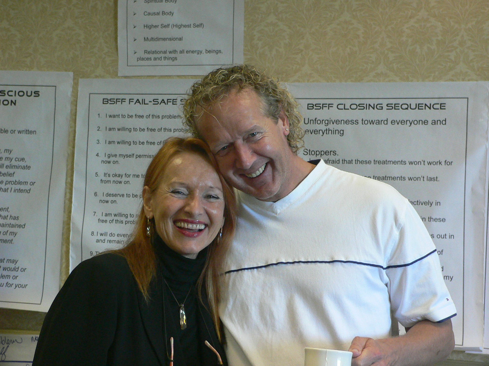 Christine Bronson and Robbie