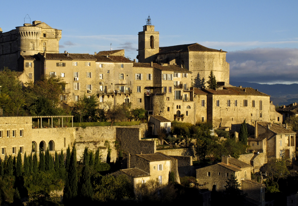 Gordes au crpuscule