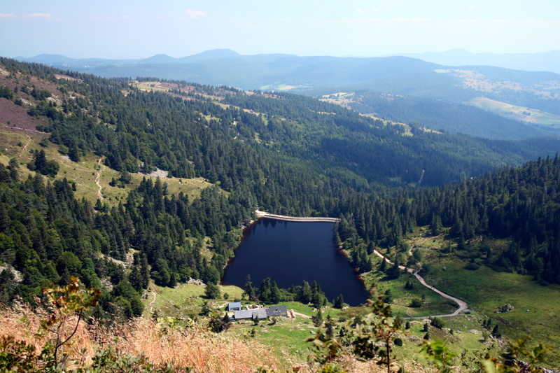 le lac des truites. Vosges