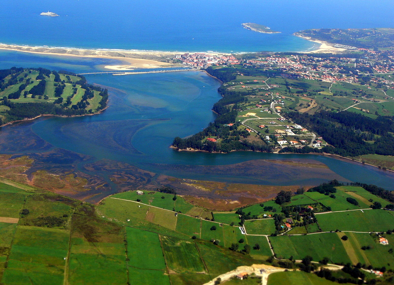 Costa verde, aerial view
