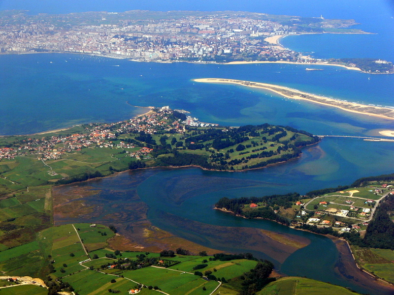 Santander, aerial view.
