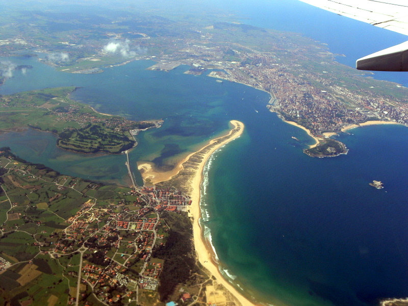 aerial view - Santander
