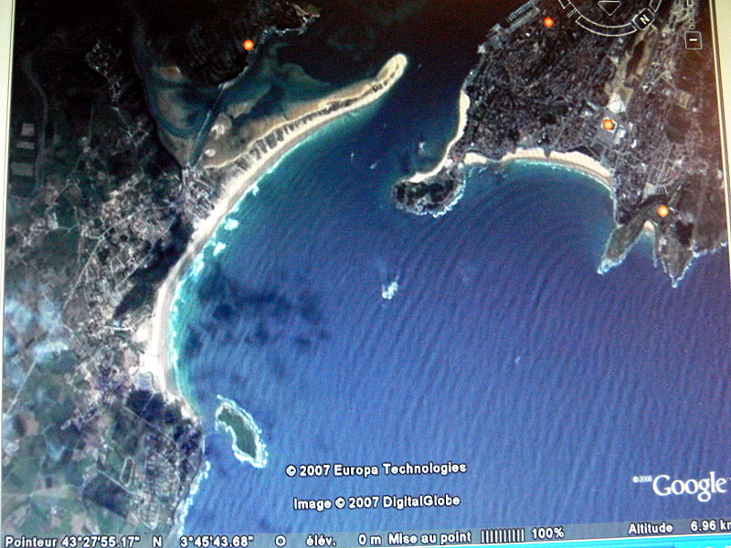 google earth - Santander