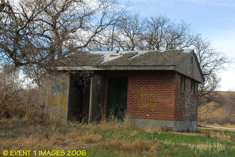 One of 3 remaining structures