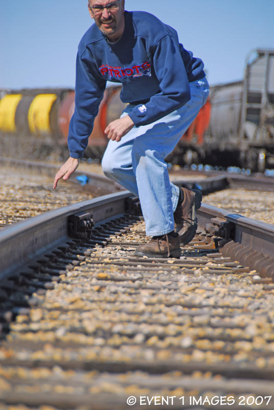 Friday S.P. Running From A Train