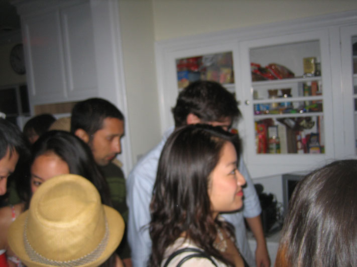 lining up for bartender Mike