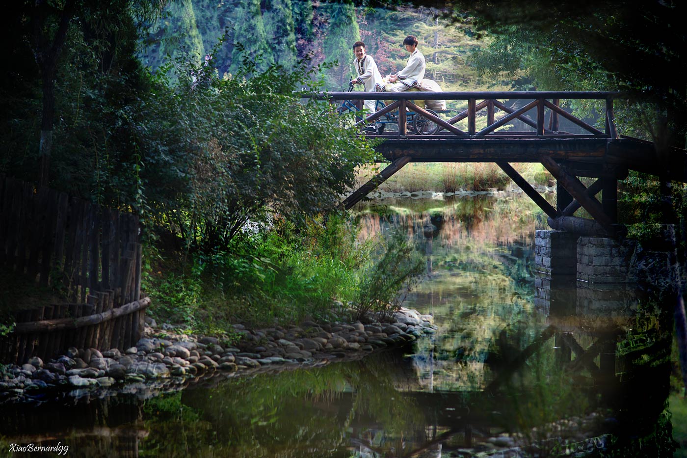 The Little Bridge of Ethnic Cultural Park