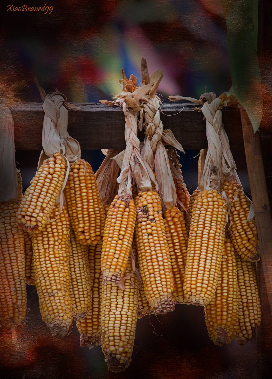  Ethnic Cultural Park.Drying of corn