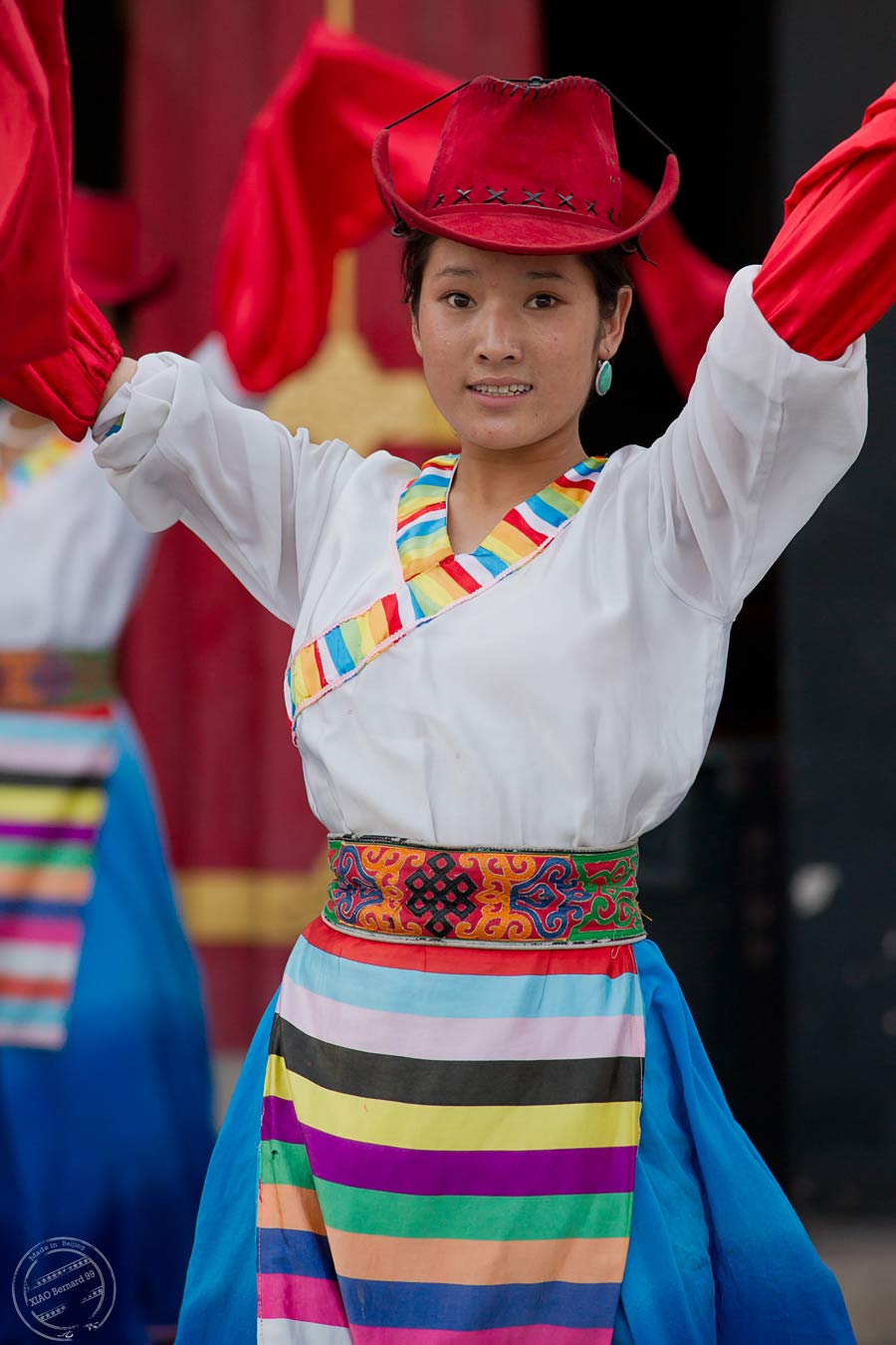 .Ethnic Cultural Park.Tibetan Dancer