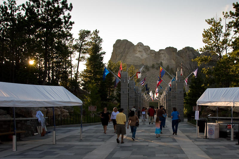 Late Afternoon at Mount Rushmore  ~  August 4