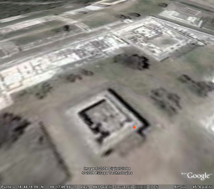 Xochicalco Templo  de Quetzalcoatl Toma area