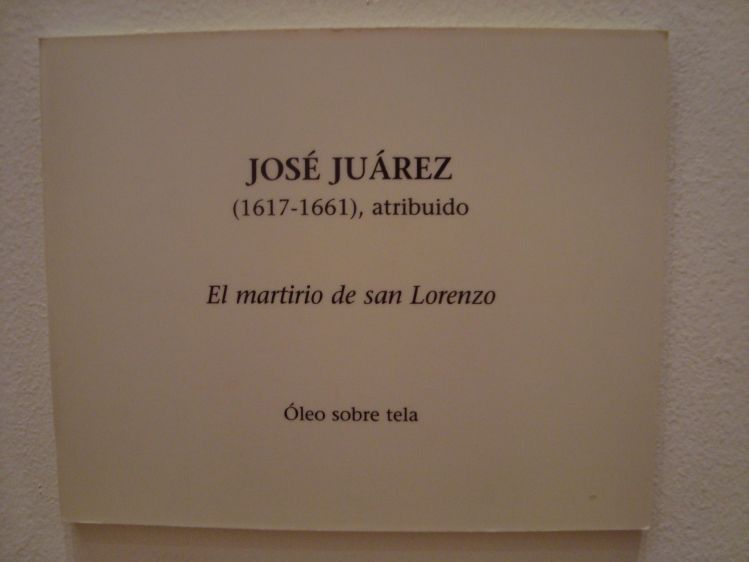 El martirio de San Lorenzo