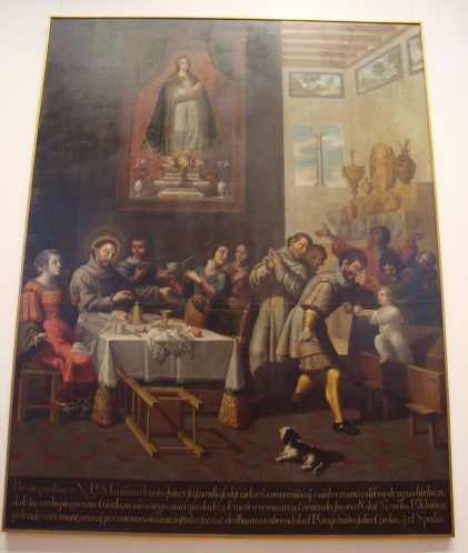 Milagro de San Francisco de Asis
